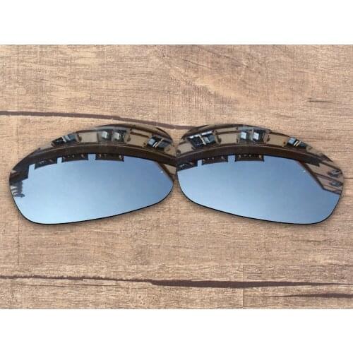 Vonxyz Chrome Mirror Polycarbonate Replacement Lenses for-Oakley Split Jacket Frame