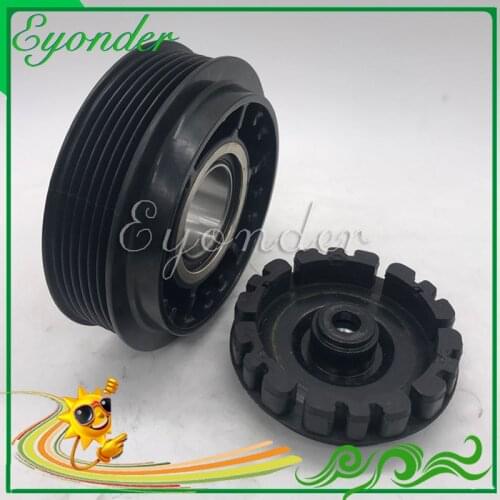 A/C AC Air Conditioning Compressor Magnetic Clutch Kit PV6 for Mercedes-Benz E-CLASS S212 C207 A207 E63 E200 E220 E250 E350