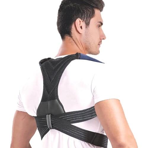Posture Corrector Back Support Shoulder Adjustable Back Brace Posture Correction Spine Men Women Universal Postural Fixer Tape