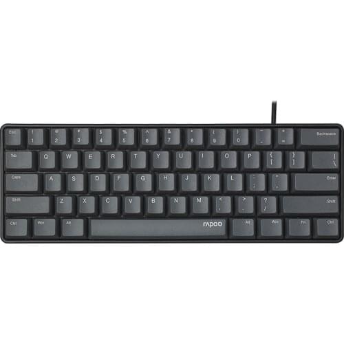 Rapoo V860 61-key computer game mechanical keyboard Original cherry Black/Blue/Brown/red switch, office typing for gaming games