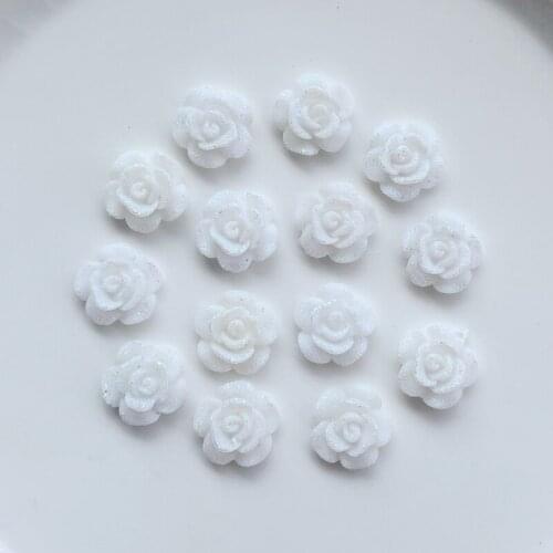 Wholesale 600pcs 13mm Resin Flowers Rhinestone Flatback stones crystals For Clothing Craft Jewelry accessories DIY Beads made