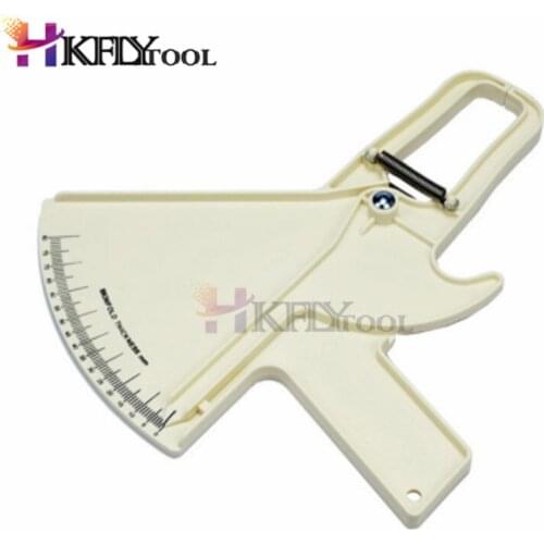 0-80mm Body fat Caliper skinfold body fat tester Slim guide skin fold caliper Health Care Household Health Monitors New