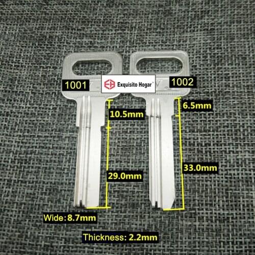 Best quality House Home Door Blank Key 29mm 33mm Locksmith Supplies Blank Keys SJX301