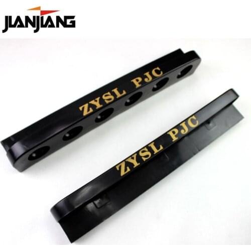 Professional Billiards Pool Cue Rack Snooker Cue Rack 6 Holes Plastic Cue Billiard Rack Bar High Quality Billiards Accessories
