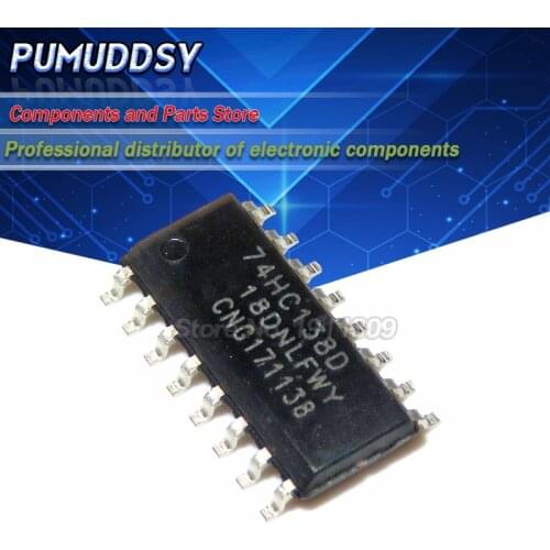 10PCS 74HC138D SOP16 74HC138 SOP SN74HC138DR SMD new and IC