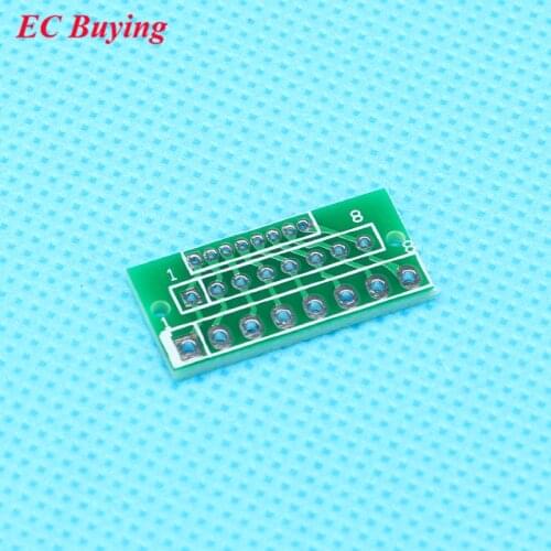 20pcs 1.27MM 2.0MM 2.54MM 8pin Adapter Board Adapter for Wireless Module 24