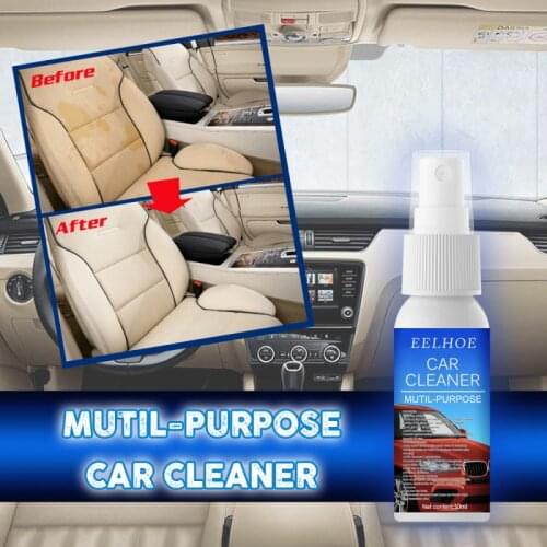 30ml Car Multi-effect Functional Car Interior Ceiling Seat Water Cleaner Car Foam Cleaner