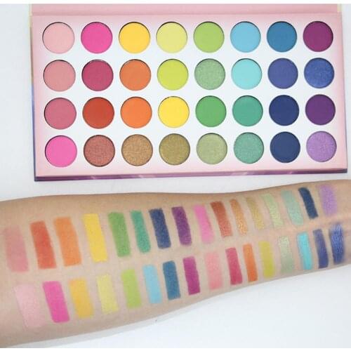 32 Colors Lasting Pearlescent Matte Eye Shadow Palette Makeup Beauty Cosmetic