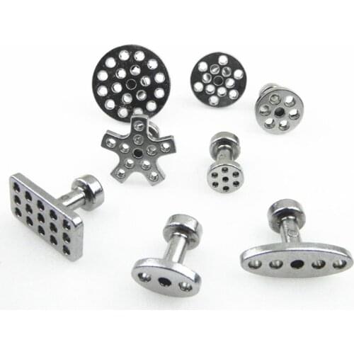 8Size with 8pcs Auto PDR Tool Kit Aluminum Glue Puller Tabs for Car Suction Cup Car Dent Paintless Repair