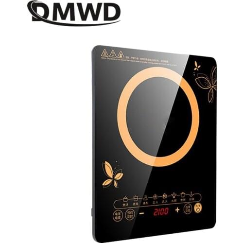 DMWD 2100W 8 Menu Home Induction Cooker Electromagnetic Oven 220V Smart Touch Control Heating Plate 24H Appointment 3H Setting