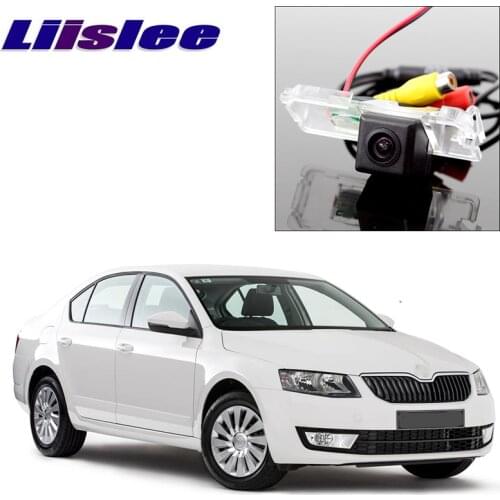 LiisLee Car Reversing image Camera For Skoda Octavia 5E MK3 2012~2020 Night Vision HD WaterProof Dedicated Rear View back CAM