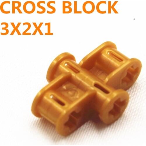 Building Blocks MOC Technic Parts 10pcs CROSS BLOCK 3X2X1 compatible with lego bricks for kids boys toy