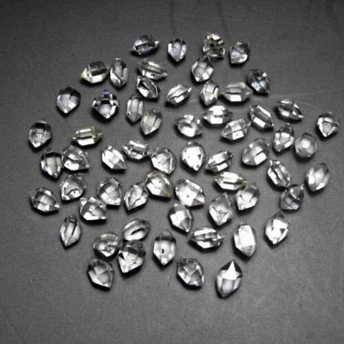 Lot of 60pcs 5-6mm Natural Herkimer Diamond Quartz - crystals and stones healing Mineral specimen Home Decor feng shui