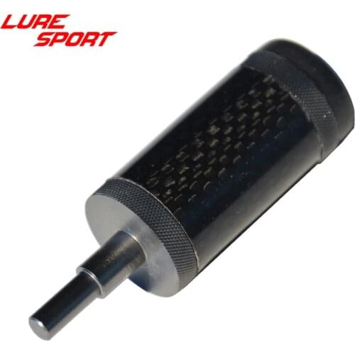 LureSport copper weight Rod End Cap woven carbon Tube rubber aluminum part Rod Building Component Pole Repair DIY Accessory