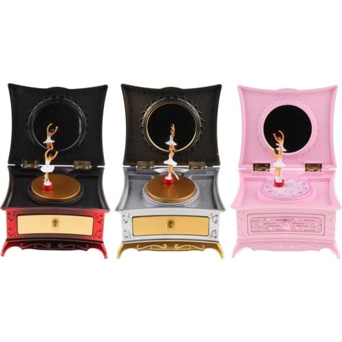 Musical Jewelry Box and Ballerina Dancing Girl with Melody is Castle in the Sky