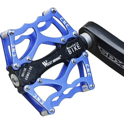 Slipproof Bicycle Pedals Platform Alloy Pedals Bearing Bike Pedal Outdoor Sports Bike Parts Accessiores