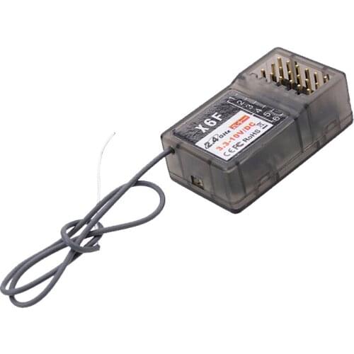 New Arrival DUMBORC X6F/X6FG 2.4G 6CH Radio Control System Receiver for Domborc RC X6 Transmitter RC Car Boat Transmiztter