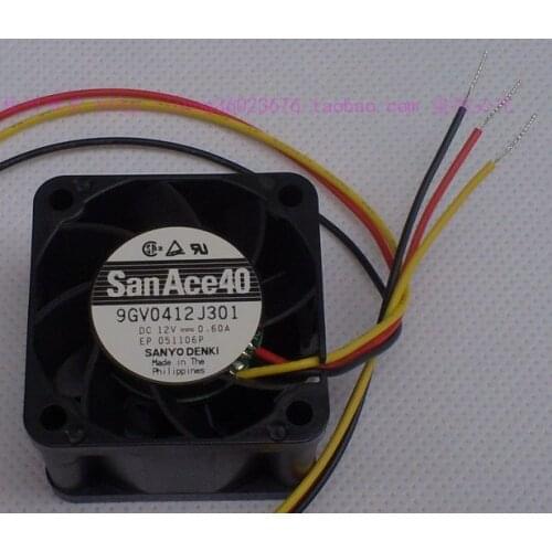 NEW SANYO DENKI SAN ACE 4028 4CM 4CM 1 UServer 9GV0412J301 0.60A cooling fan