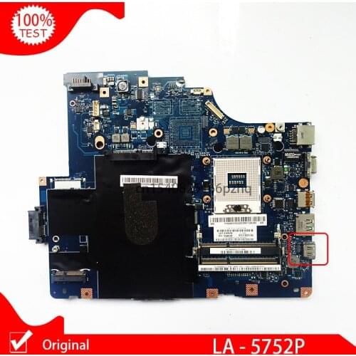 Original NIWE2 LA-5752P MAIN BOARD For Lenovo IdeaPad G560 Laptop Motherboard HM55 DDR3