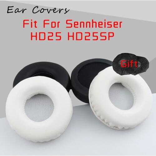 Earpads For Sennheiser HD25 HD25-II HD25SP HD25SP-II Headphone Earpads Replacement Headset Ear Pad PU Leather Sponge Foam