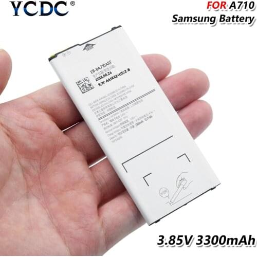3300mAh EB-BA710ABE Lithium Replacement Battery For Samsung GALAXY A7 2016 A7100 A7109 A710 A710F A710K/L/M Mobile Phone Battery