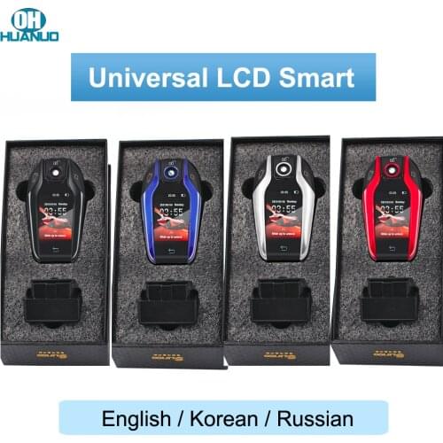 Multi-Language Modified Boutique Smart Remote Car Key LCD Screen OBD for Audi BMW Audi Mercedes-Benz Lexus Toyota Hyundai Kia
