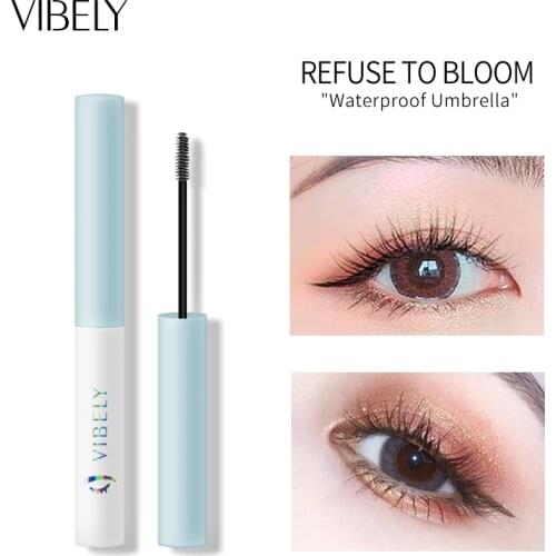 Very Thin Head Mascara 4d Silk Fiber Mascara Curling Rímel Thick Mascara Waterproof 4d Lengthening Mascara