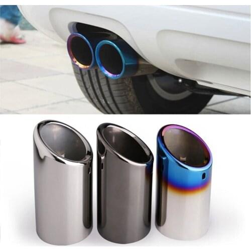 Exhaust system car exhaust pipe For Volkswagen VW Golf 6 Golf 7 Mk6 Mk7 Bora Jetta Scirocco 1.4T Accessories For VW Polo sticker