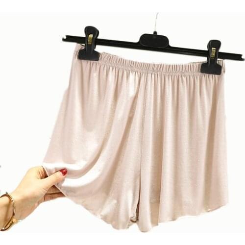 2021 Large Size Home Modal Thin Hot Pants Spring And Summer Shorts Women Loose Can Be Worn Outside Casual Bottoming Pajamas