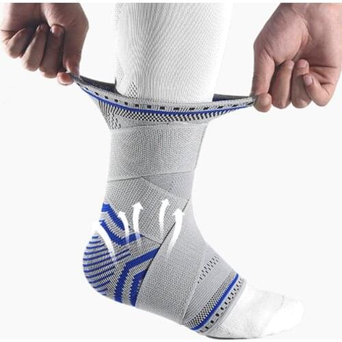 1Pc Ankle Brace Comfortable Elastic Stress Relief Nylon Compression Ankle Sleeve Support for Sporting tobillera deportiva