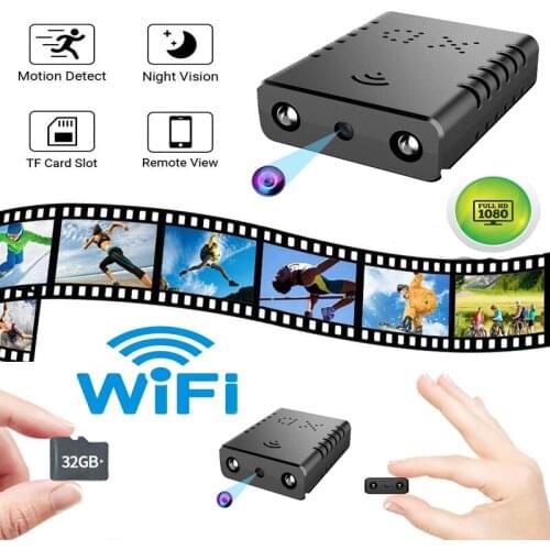 Wifi Full HD 1080P Mini cam Home Security Wireless Camcorder Night Vision Camera Motion Detection Audio Recorder
