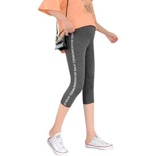 2021 New Summer Thin Maternity Pants Maternity Legging Skinny Pants Belly Leggings pregnancy Clothes High Waist Plus Size