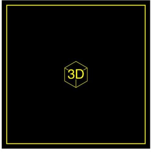 220*220 300*300 Magnetic Platform Heat Bed Sticker Sheet Build Surface for A8 A6 E12 WanHao i3 Mega S 3d printer hotbed parts