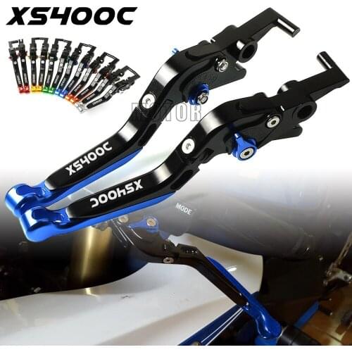 For Yamaha XS400C/XS400D 1978 1979 Motorcycle CNC Aluminum Brake Clutch Lever Adjustable Folding Extendable XS 400C/400D 400 C/D