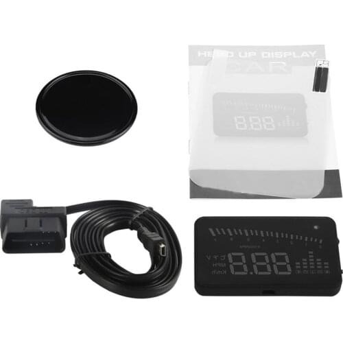 X5 GPS HUD Head Up Display Car velocimetro auto Car Styling Speed Alarm OBD II OBD2 car hub windshield Projector Universal