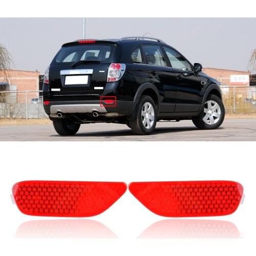 CAPQX For Chevrolet Captiva 2008 2009 2010 2011 Rear Bumper Brake Light Fog Lamp Reflector Tail Fog Light Warning Lamp