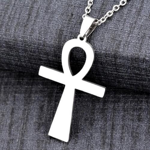 Unisex Stainless Steel Religious Cross Necklace Pendant Jewelry Dropship 20" chain included