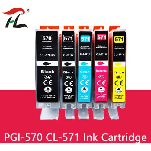 Pgi-570xl PGI570 For Canon TS5050 TS5051 TS5052 TS5053 TS 5050 5051 5052 5053 Ink cartridge PIxma printer PGI570