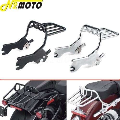 For Harley Softail Slim Street Bob Standard Deluxe Heritage Classic 114 FLSL FXBB FXST FLDE FLHC/S Two-up Sissy Bar Luggage Rack