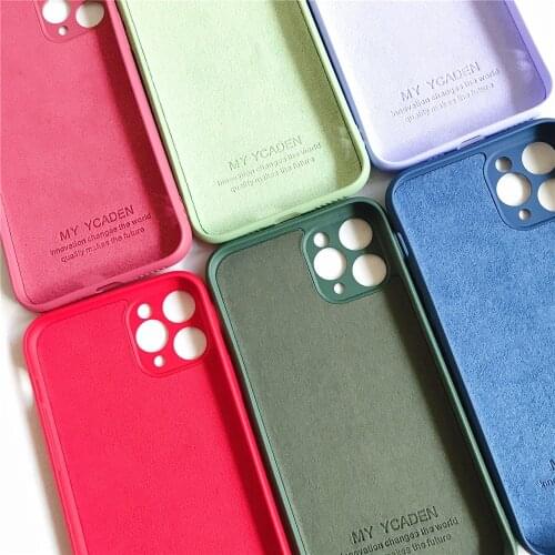 FLYKYLIN Liquid Silicone Cases For Xiaomi Mi 10 Pro 10 8 Lite 9SE 8SE A3 CC9E 6 6X Funda Candy Solid Color Shockproof Back Cover