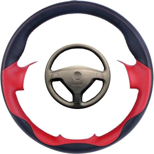 Custom Car Steering Wheel Cover For Buick Sail Opel Astra G H 1998-2007 Opel Zafira A 19 Suede Leather Auto Steering Braid