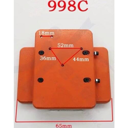 Slide Button For DEFU 998C Horizontal Key Cutting Machines,Base for clamp hold