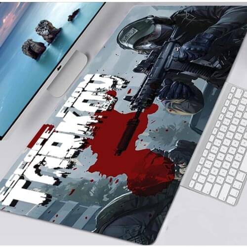 Mousepad Gaming Accessories Non-slip Mouse Pad Anime XL Mausepad Tappetino Mouse Keyboard Mat Tapis De Souris Escape From Tarkov