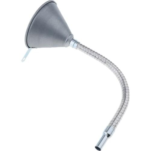 Engine Car Motorcycle Oil Funnel Flexible Funnel Spout Mesh Screen Strainer