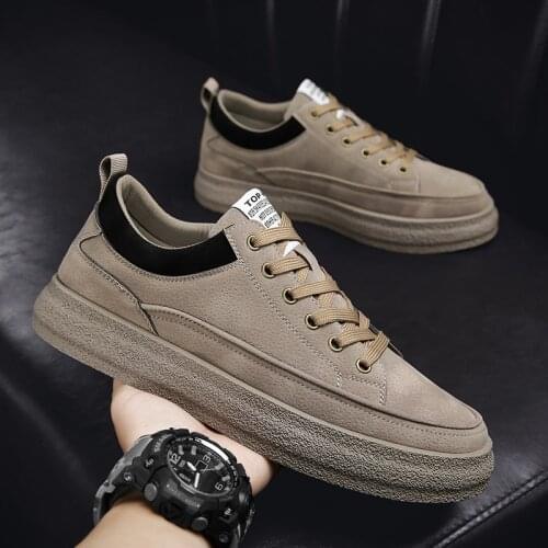 Fashionable Korean Mens Flat Shoes, Comfortable and Lightweight Mens Casual Shoes, Fashionable Breathable Non-slip Sneakers