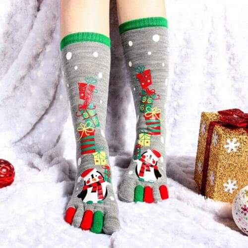 100pairs/lot fedex fast New Autumn winter Women new year Santa Claus Christmas Snowman Gift Cute Cartoon christmas socks (good)