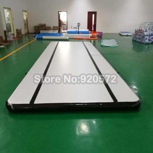 New (4m5m6m)*2m*0.2m Inflatable Gymnastics Airtrack Tumbling Air Track Floor Trampoline For Home Use/training/cheerleading/beach