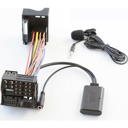 NEW Car Bluetooth Music Cable Module AUX Adapter For OPEL CD30 CDC40/CD70/DVD90 Nondestructive installation Plug MIC