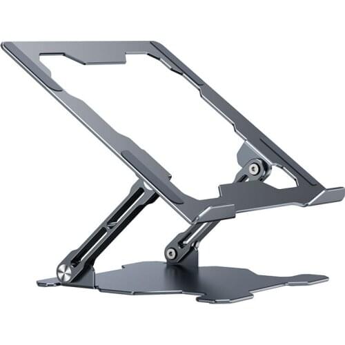 Aluminum Alloy Laptop Stand Lifting Folding Desktop Flat Cooling Stand