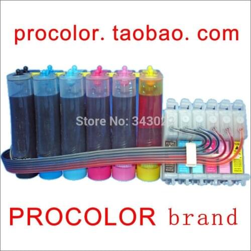 PROCOLOR T0491 With ARC chips(Don't take it out) for epson CISS R210 R210TRN R230 R230TN R310 R350 R350TN RX510 RX630 RX650